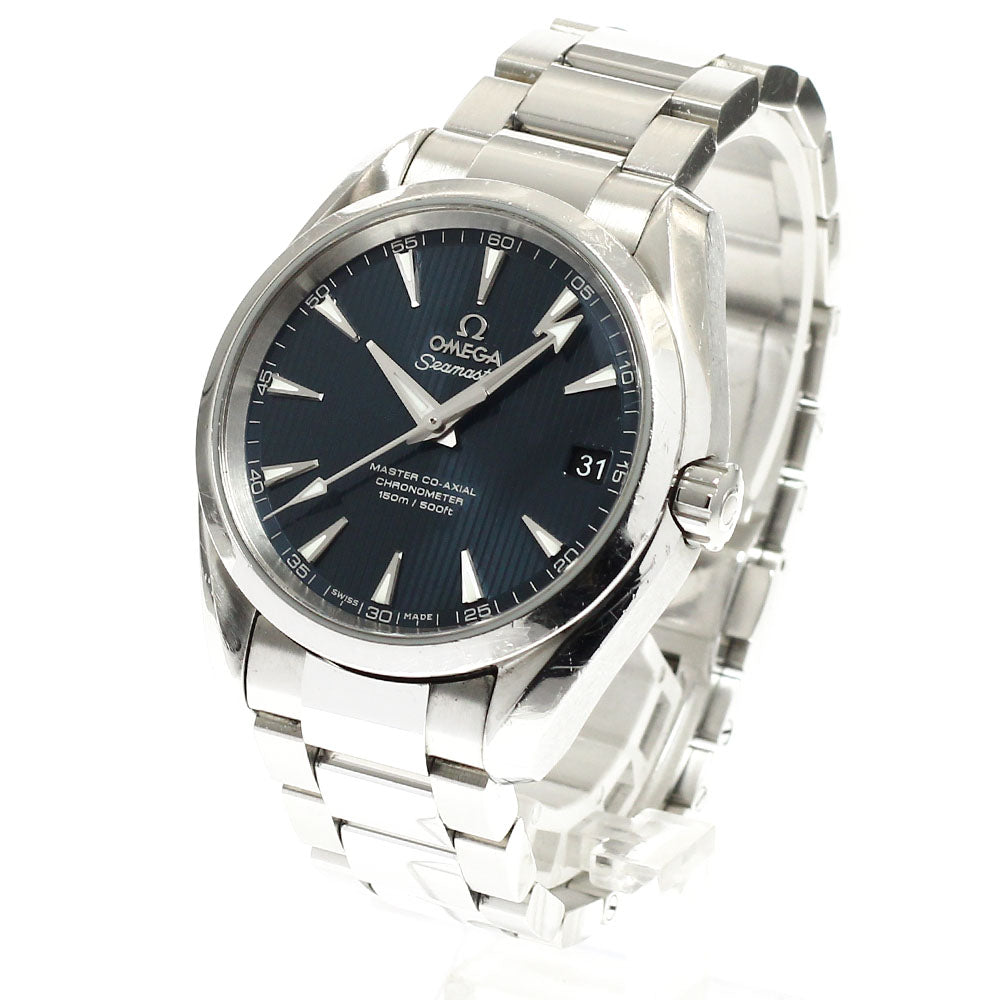 OMEGA Seamaster Aqua Terra 231.10.42.21.03.003 Master Co-Axial Date Navy Dial Automatic Men's Watch_897244