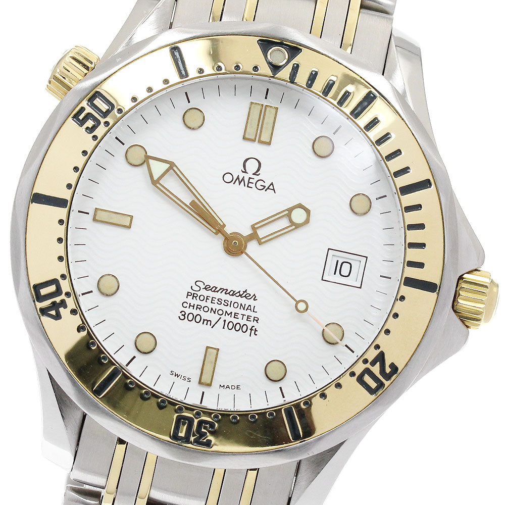 OMEGA Seamaster diver 300m 2332.20 Date white Dial Automatic Men's Watch_897247