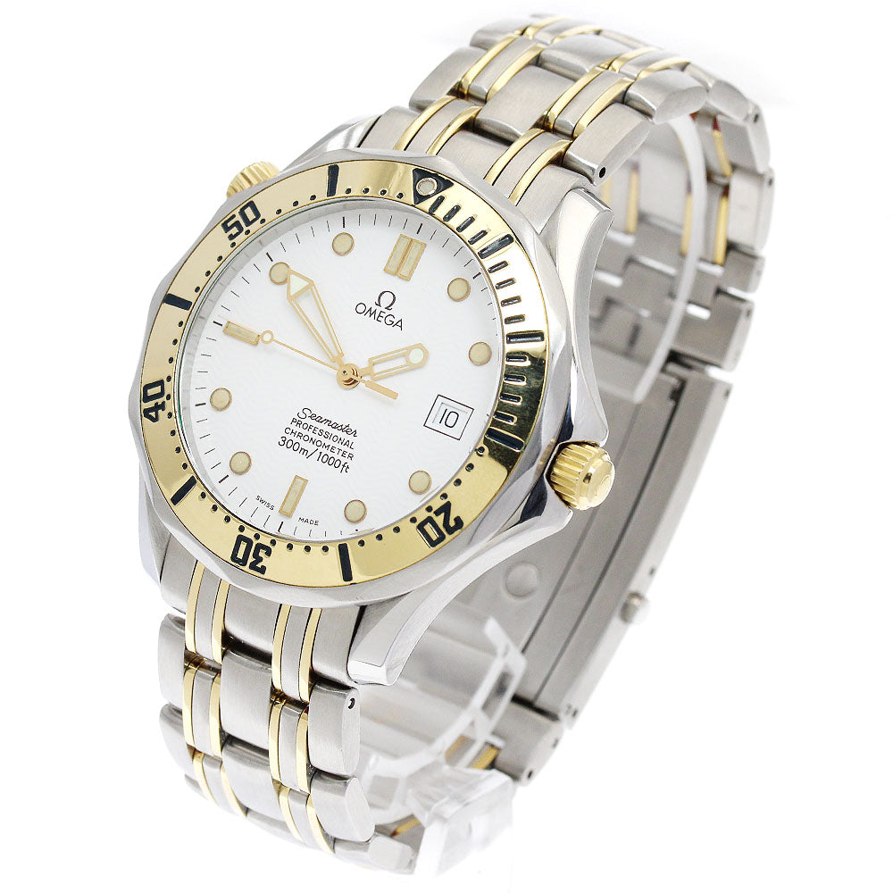 OMEGA Seamaster diver 300m 2332.20 Date white Dial Automatic Men's Watch_897247