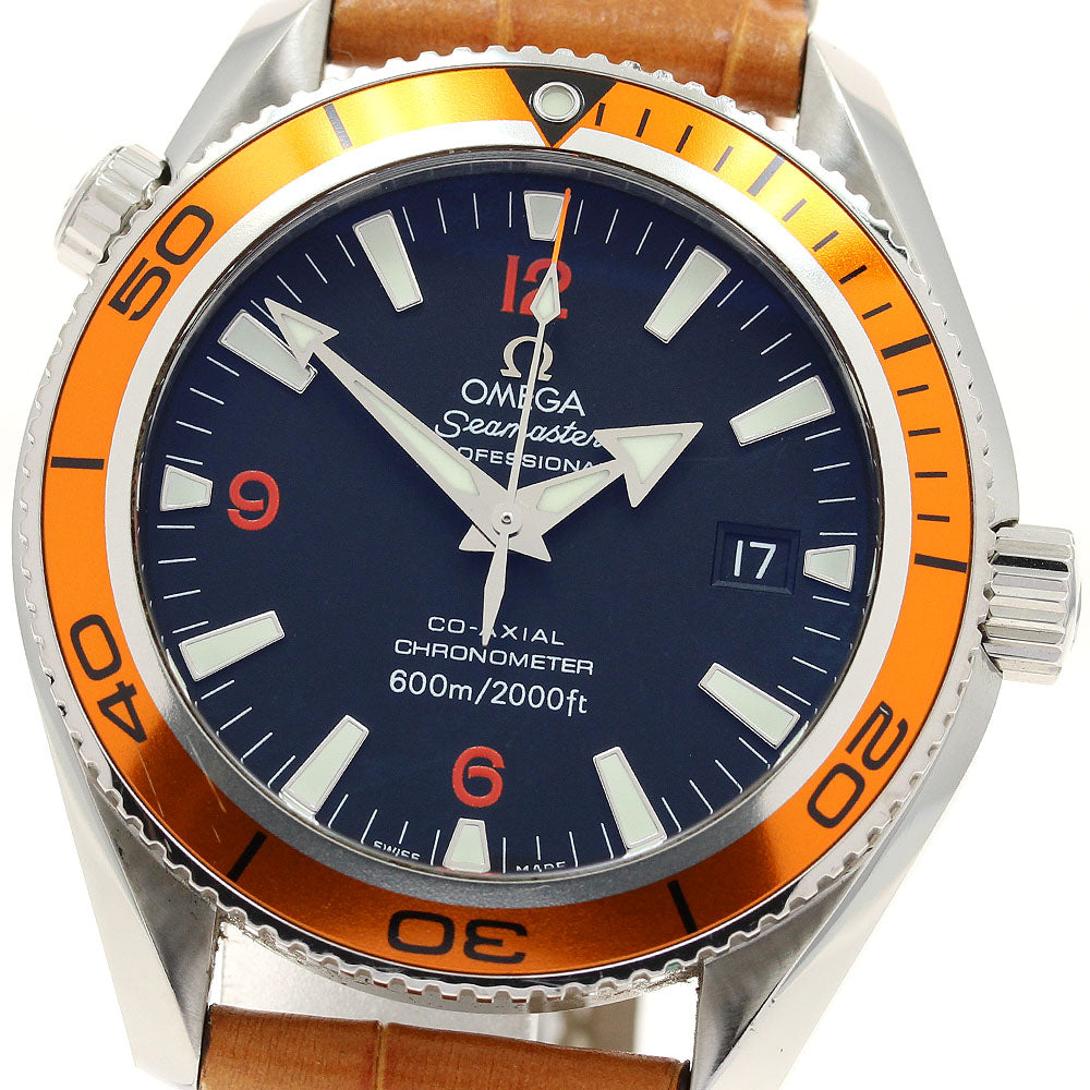 OMEGA Seamaster Planet Ocean 2909.50.38 Coaxial chronometer black Dial Automatic Men's Watch_897257