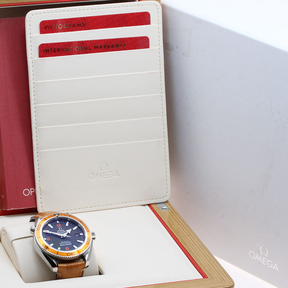 OMEGA Seamaster Planet Ocean 2909.50.38 Coaxial chronometer black Dial Automatic Men's Watch_897257