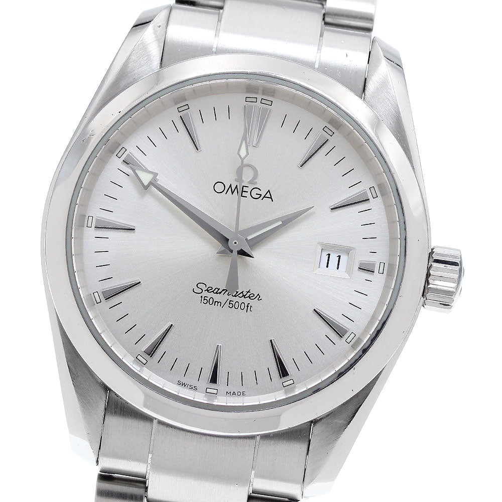 OMEGA Seamaster Aqua Terra 2518.30 Date Silver Dial Quartz Men's Watch_897260