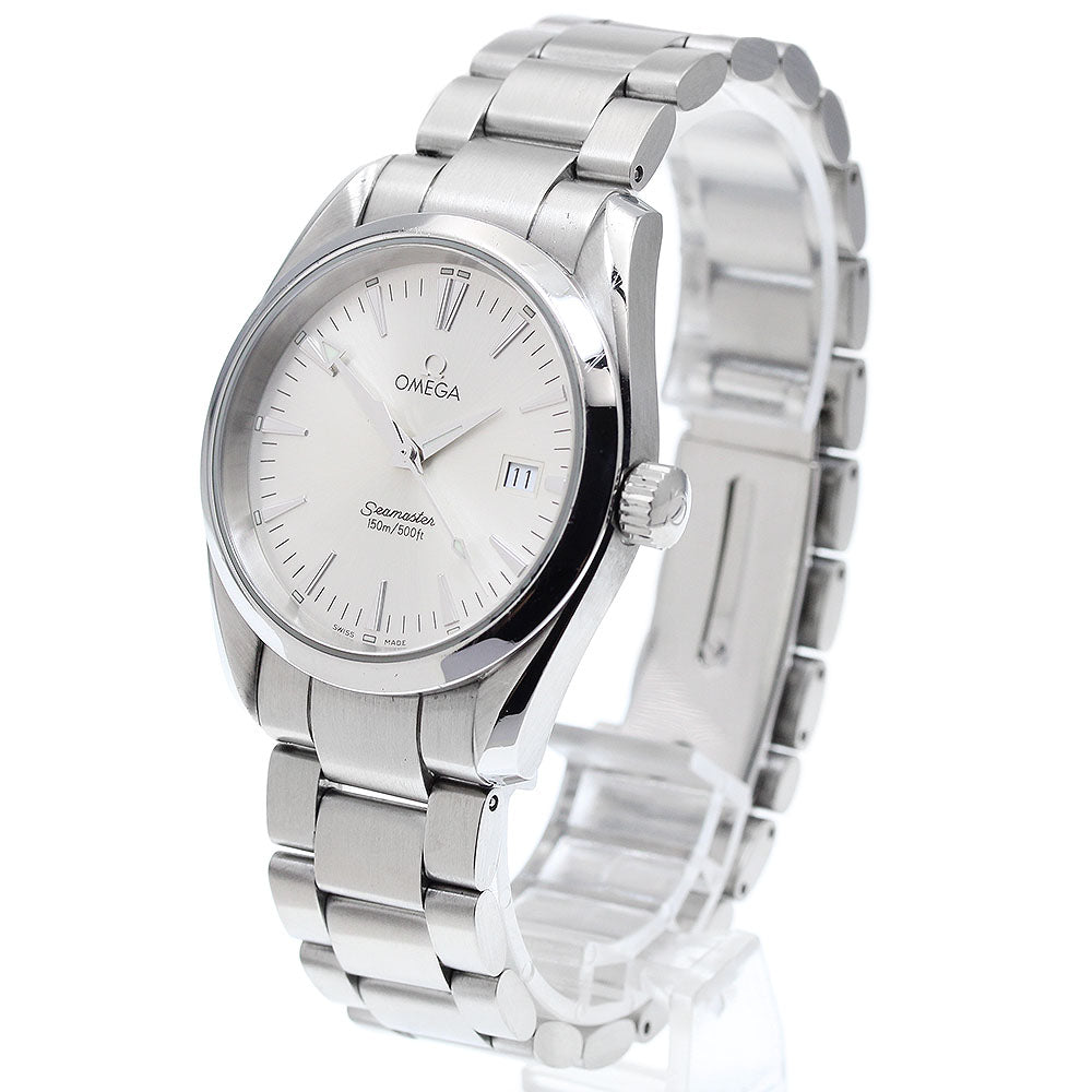 OMEGA Seamaster Aqua Terra 2518.30 Date Silver Dial Quartz Men's Watch_897260