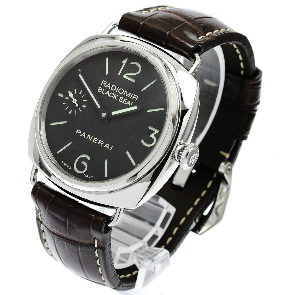 PANERAI Radiomir Black Seal PAM00183 Small seconds black Dial Hand Winding Men's Watch_897263