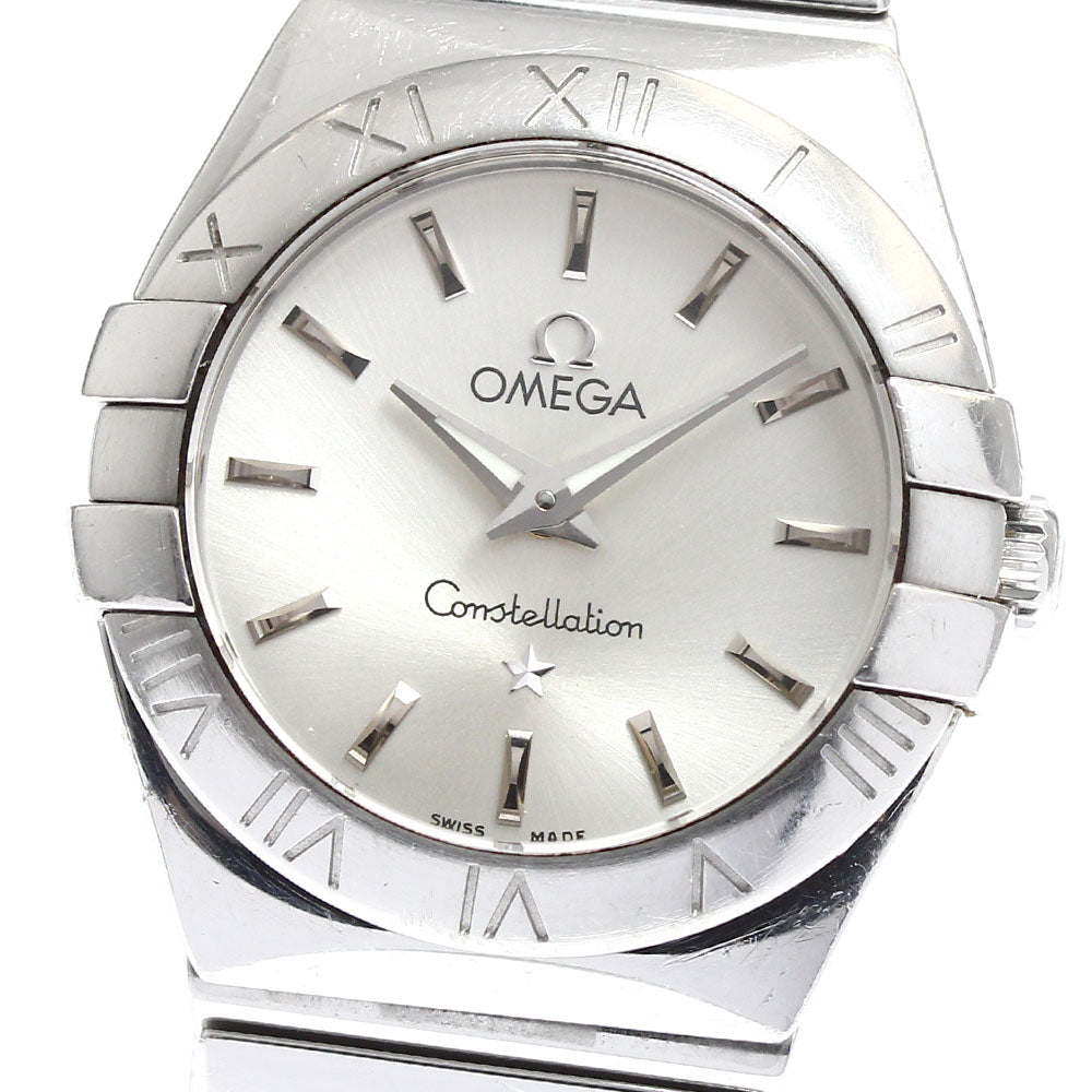 OMEGA Constellation Blush 123.10.24.60.02.001 Silver Dial Quartz Ladies_897264