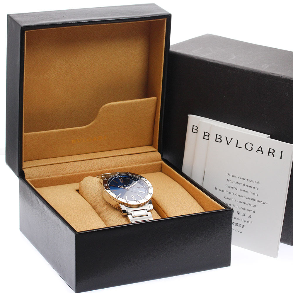 BVLGARI BVLGARIBVLGARI BB41S Date Blue Dial Automatic Men's Watch_897267