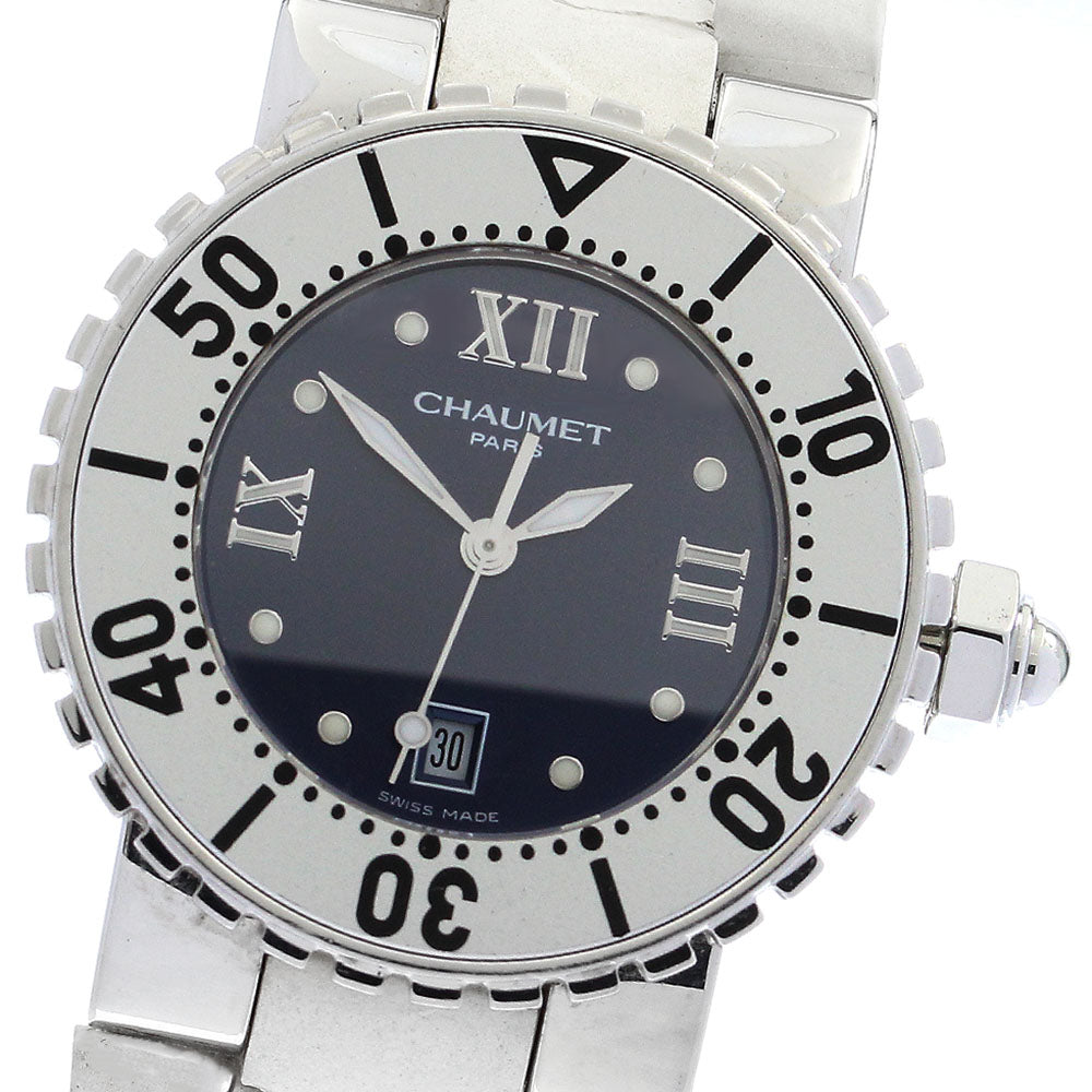 Chaumet Class one Date Purple / navy Dial Quartz Boy's Watch_897272
