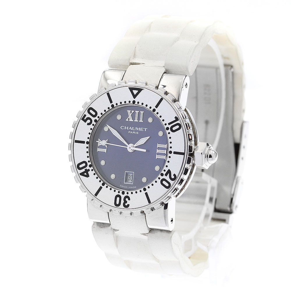 Chaumet Class one Date Purple / navy Dial Quartz Boy's Watch_897272