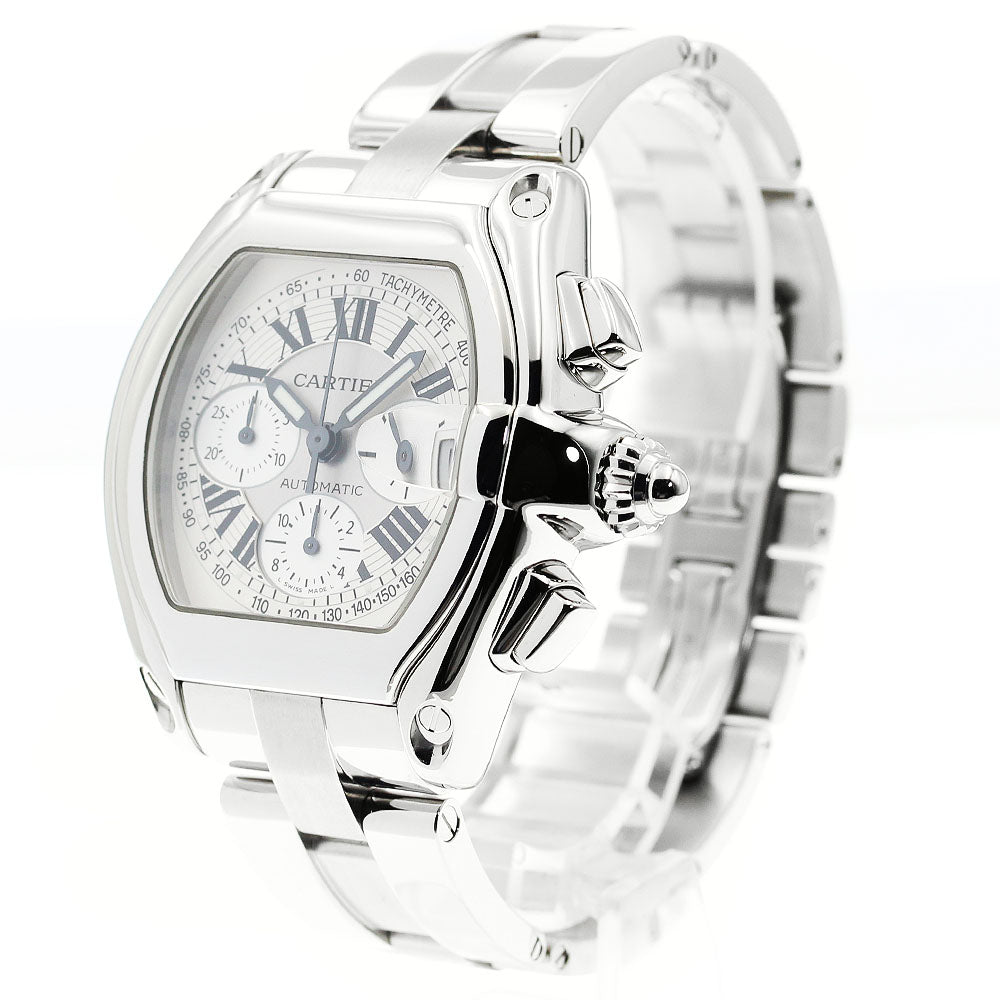 CARTIER Roadster XL W62006X6 Date Chronograph Automatic Men's Watch_897280