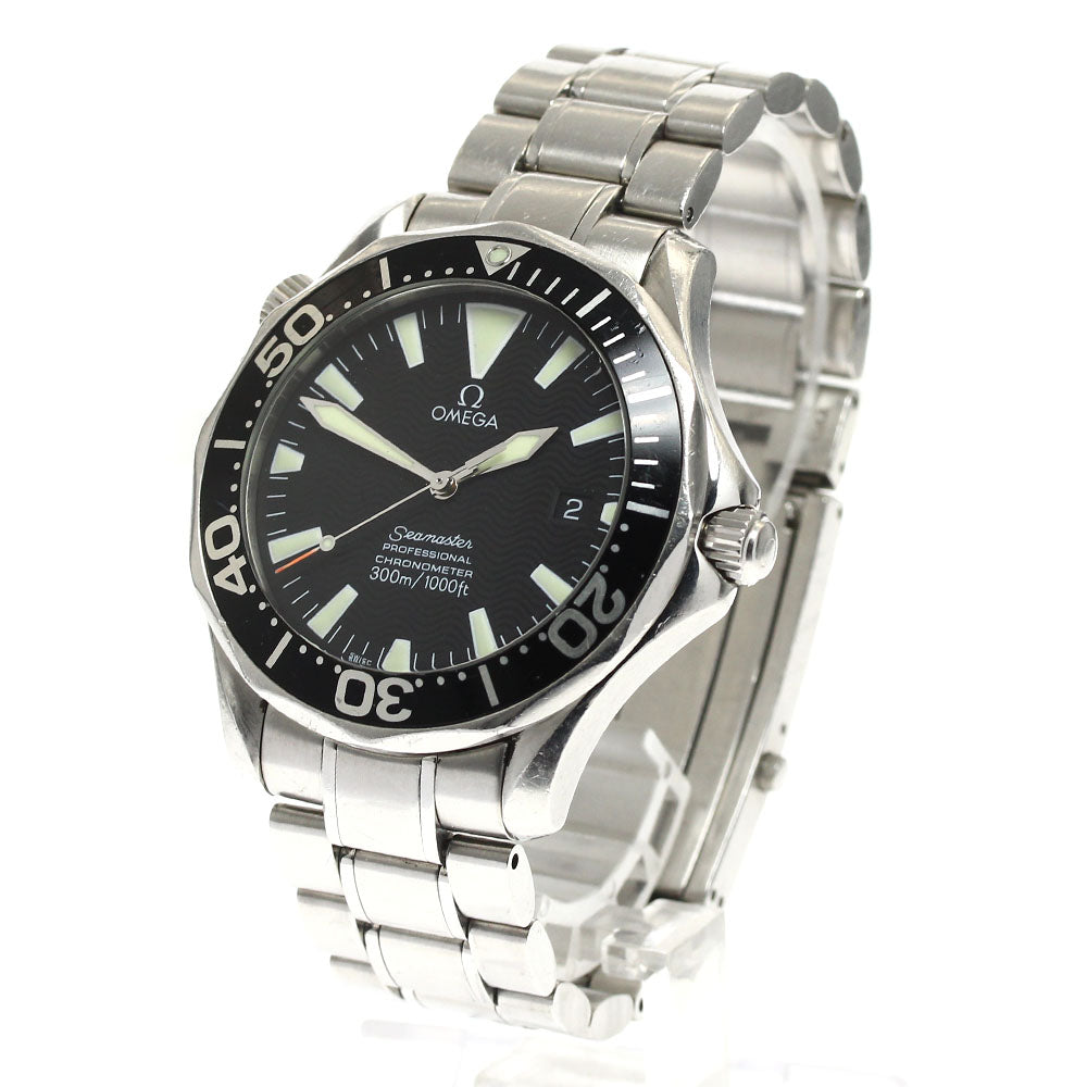 OMEGA Seamaster300 2254.50 Date black Dial Automatic Men's Watch_897281