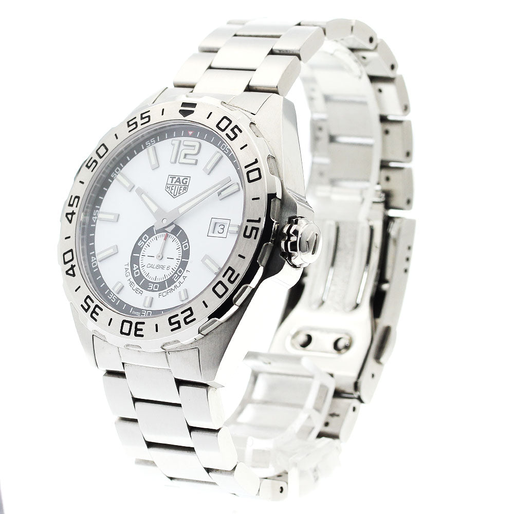 TAG HEUER Formula 1 WAZ2013 Calibre 6 white Dial Automatic Men's Watch_897284