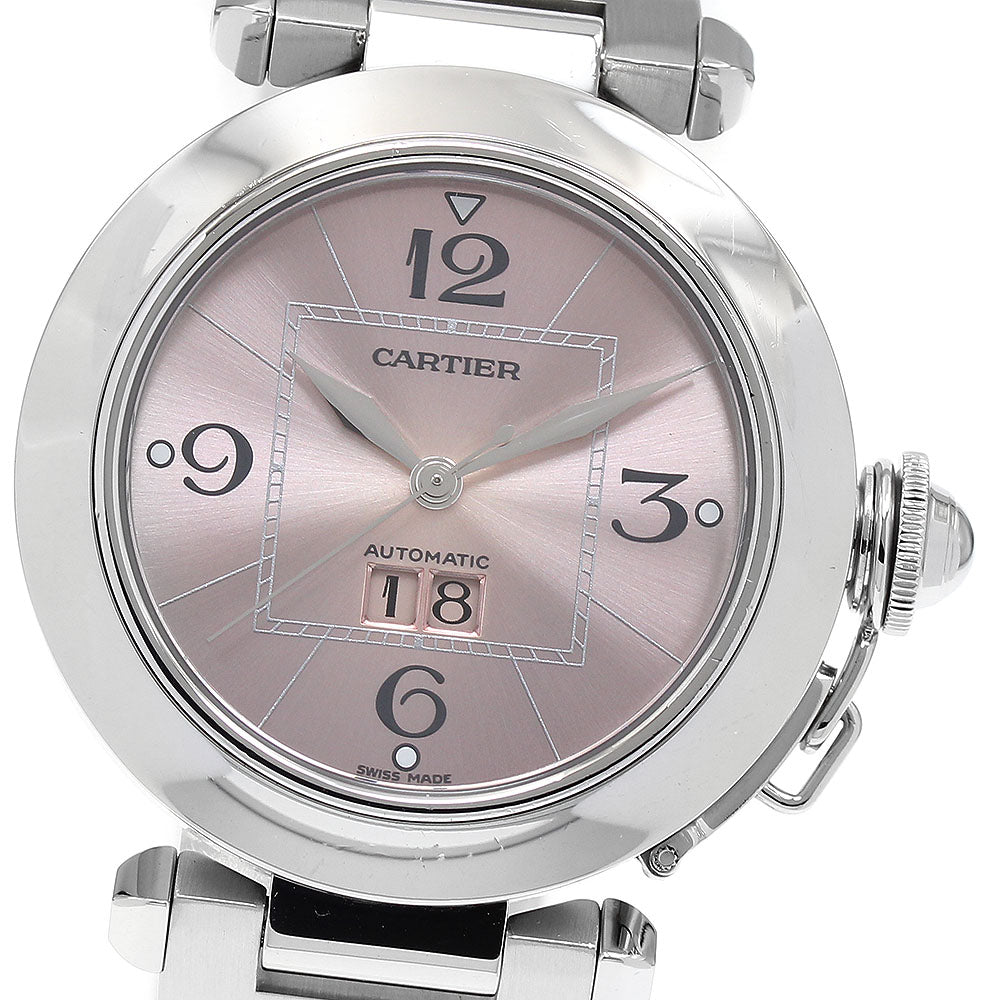 CARTIER Pasha C W31058M7 Big date pink Dial Automatic Boy's Watch_897291