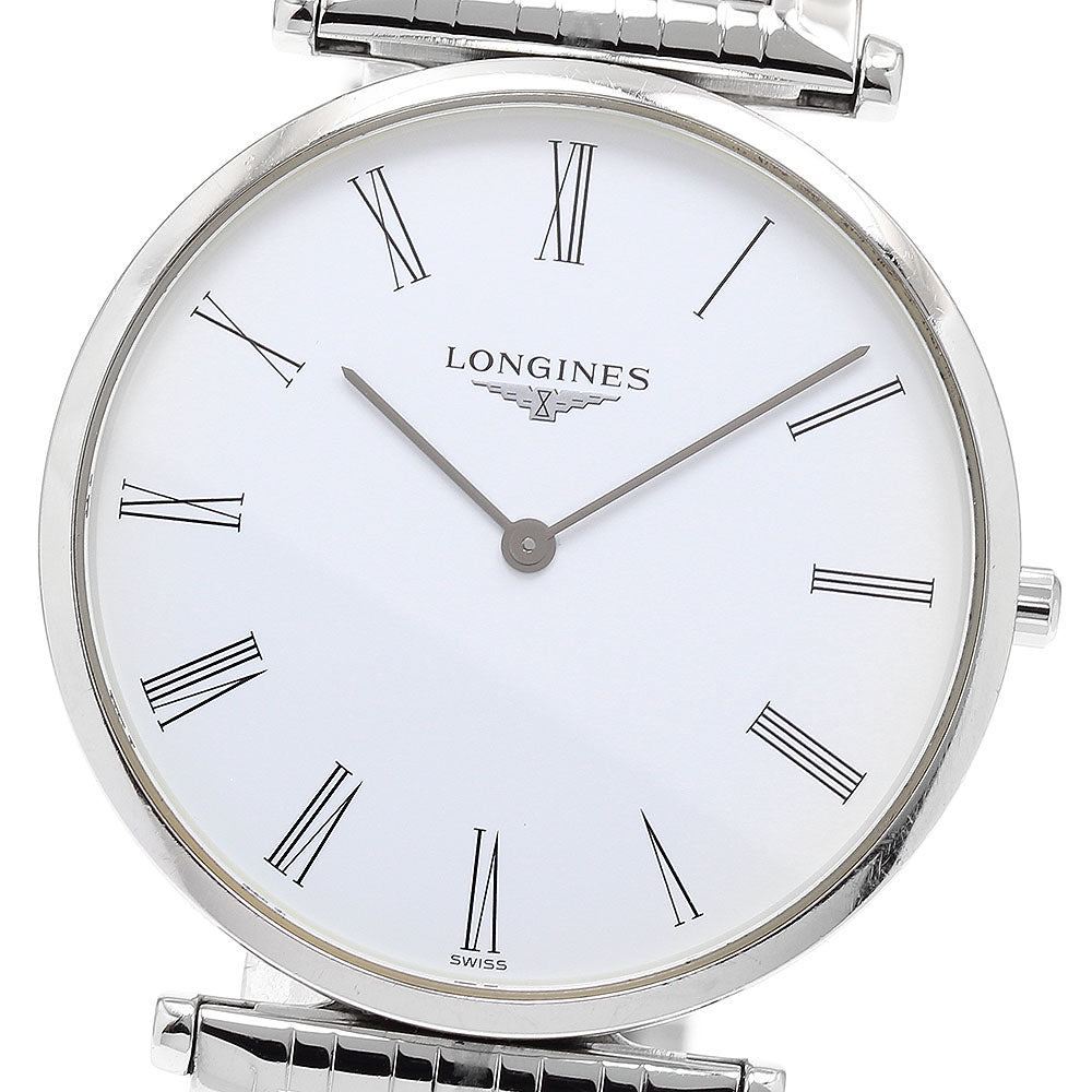LONGINES Grand classic L4.755.4 white Dial Quartz Men's Watch_897304