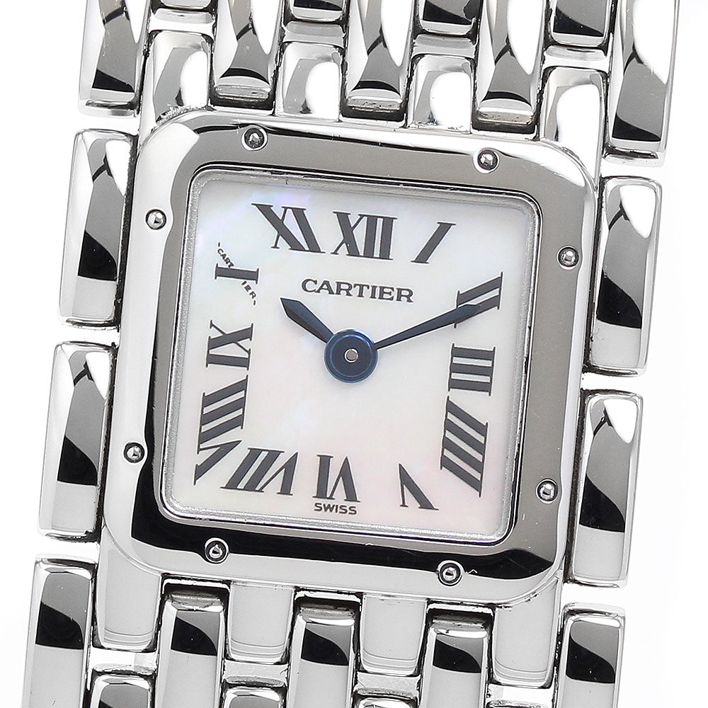 CARTIER Ruban LM W61001T9 White shell dial White shell Dial Quartz Ladies Watch_897331