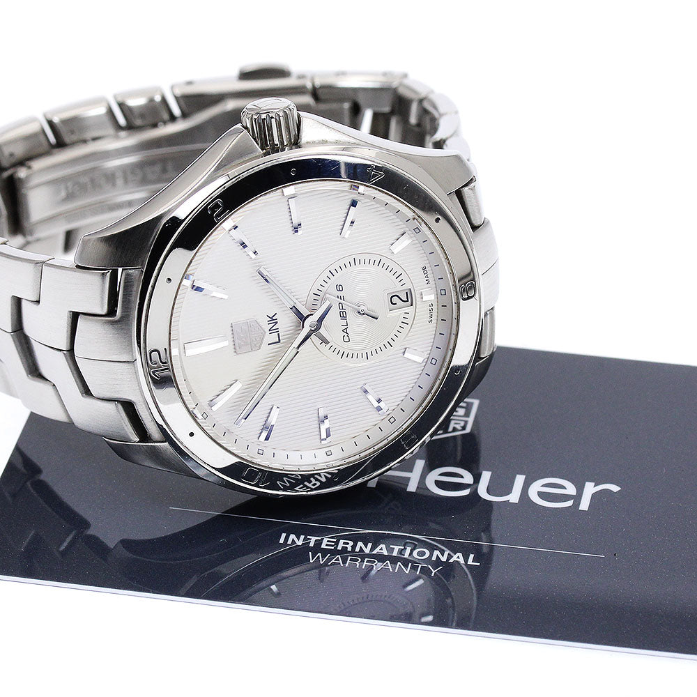 TAG HEUER Link WAT2111.BA0950 Caliber 6 Small Seconds Automatic Men's_897338