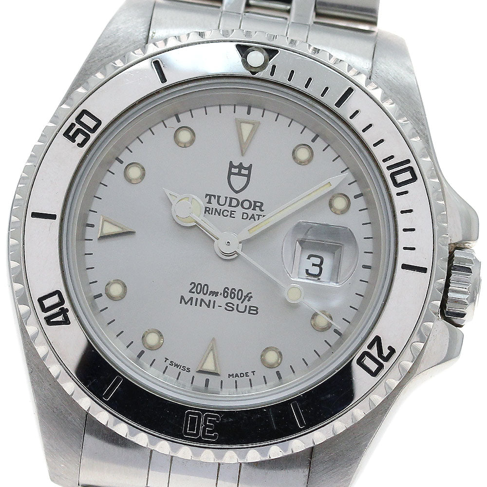 TUDOR Prince Date 73190 Cal.2871 Silver Dial Automatic Boy's Watch_897340