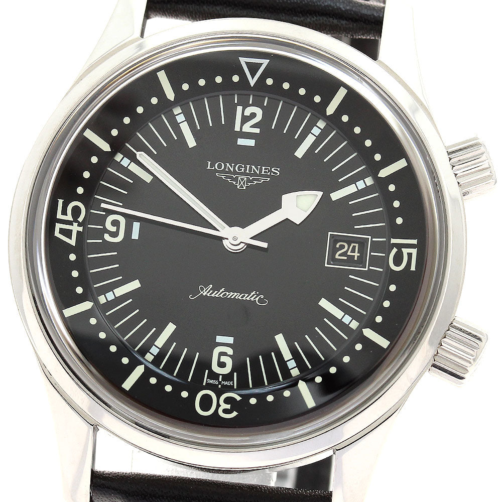 LONGINES Legend diver L3.674.4 Date black Dial Automatic Men's Watch_897352