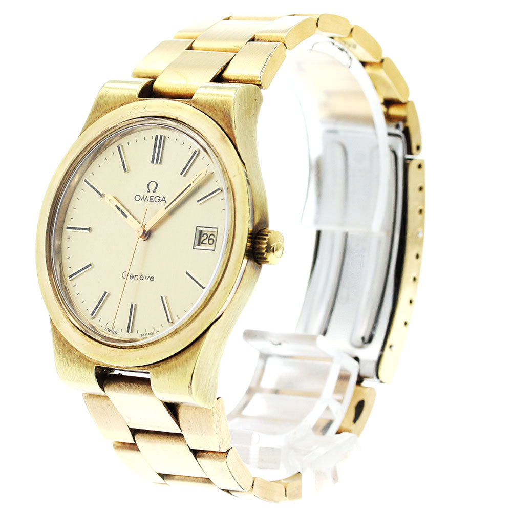 OMEGA Geneve 136.0103/336.0803 Date Cal.1030 Hand Winding Men's Watch_897359