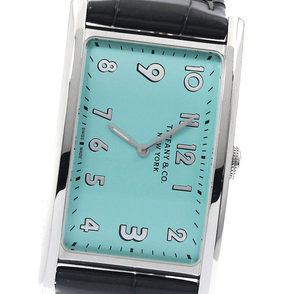 TIFFANY&Co. East West 36092262 TIFFANY & Co. Blue Dial Quartz Boy's Watch_897371
