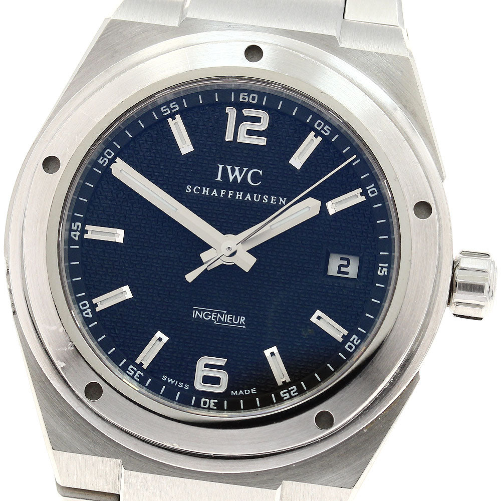 IWC SCHAFFHAUSEN Ingenieur IW322701 Date black Dial Automatic Men's Watch_897375