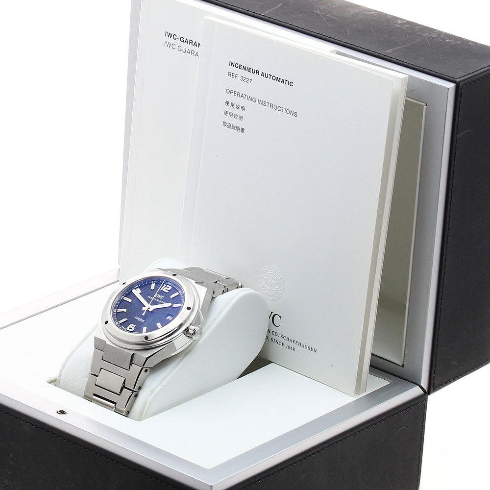 IWC SCHAFFHAUSEN Ingenieur IW322701 Date black Dial Automatic Men's Watch_897375