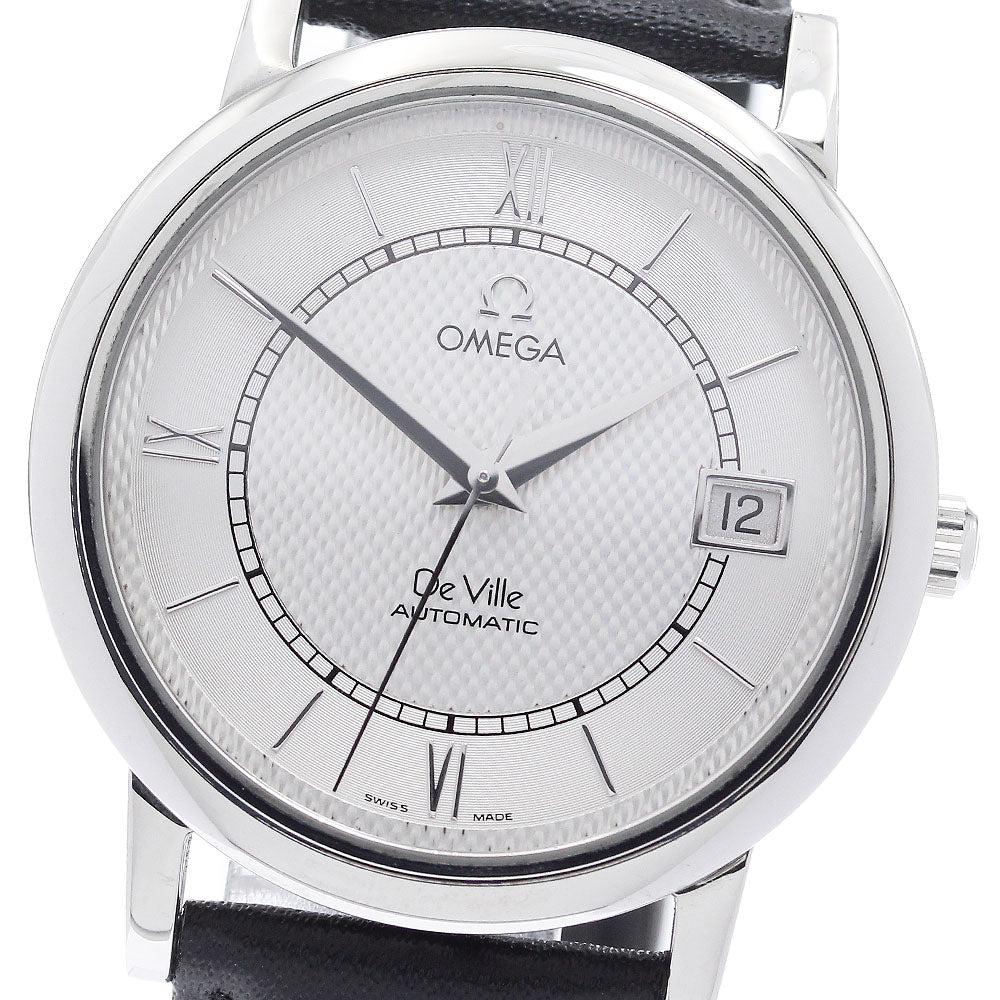 OMEGA De Ville Prestige 7804.31.01 Date Silver Dial Automatic Men's Watch_897414