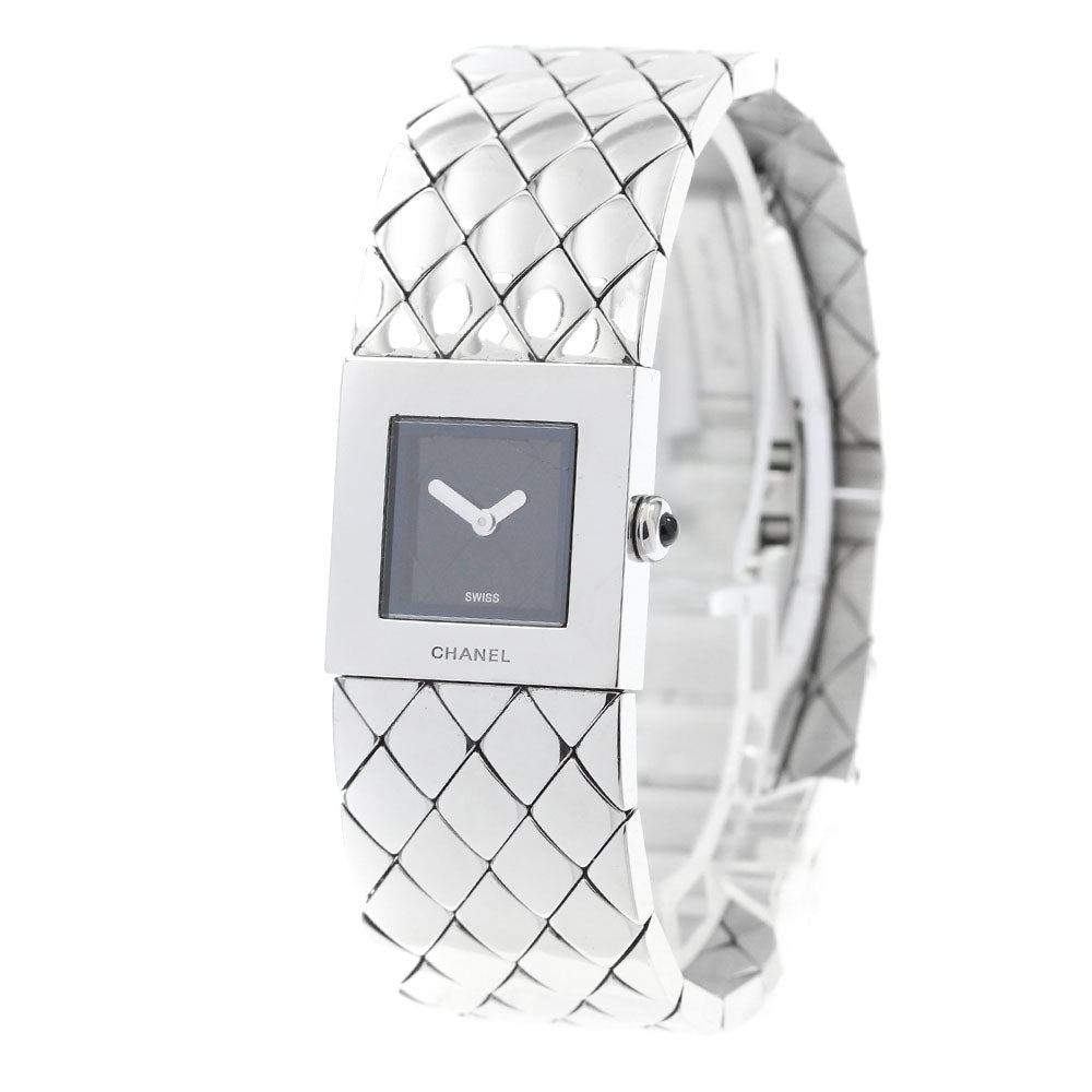 CHANEL Matrasse H0009 black Dial Quartz Ladies Watch_897418