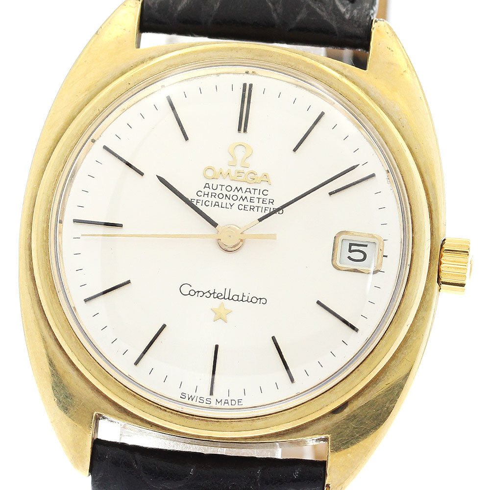 OMEGA Constellation 168.017 Date Cal.564 Silver Dial Automatic Men's Watch_897422
