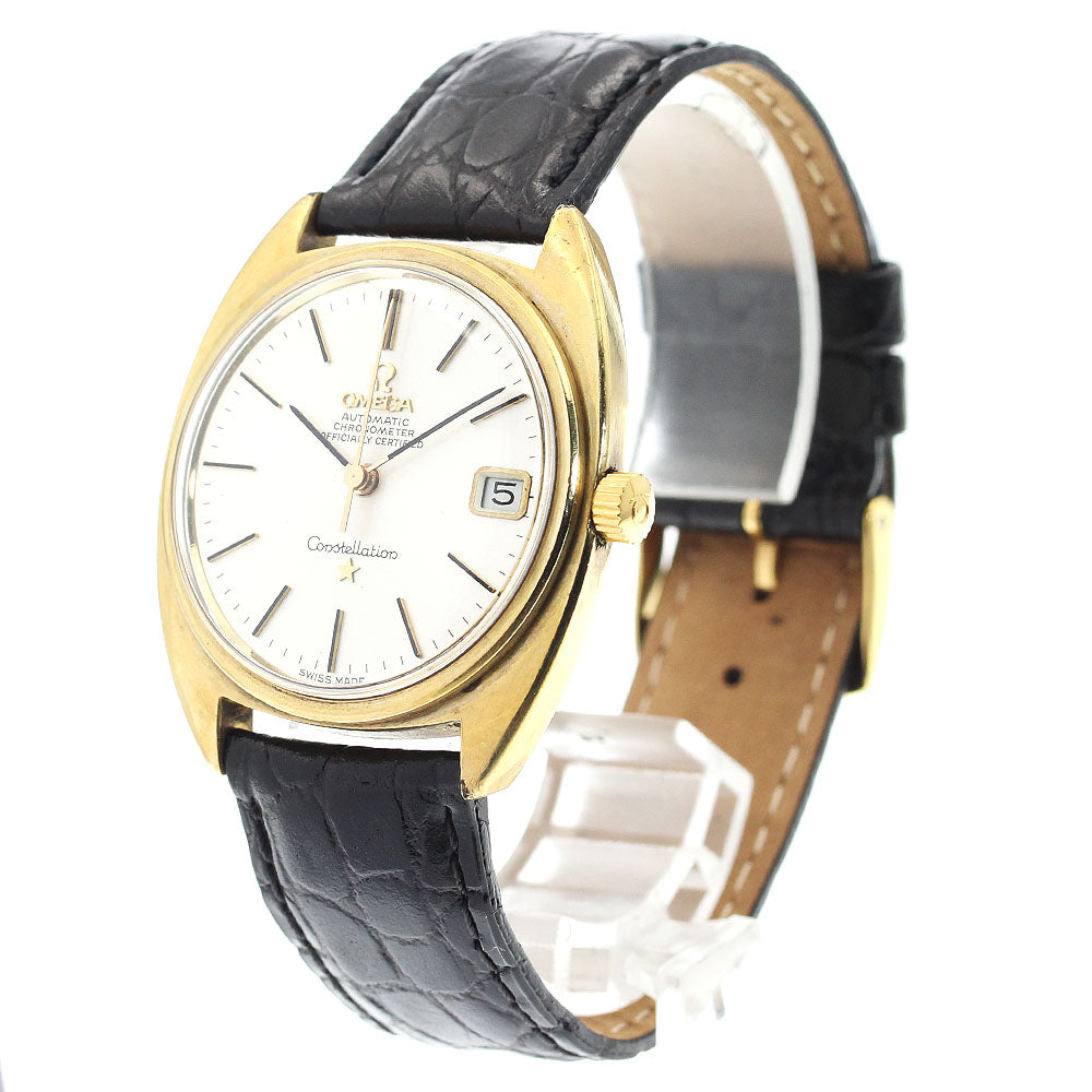 OMEGA Constellation 168.017 Date Cal.564 Silver Dial Automatic Men's Watch_897422