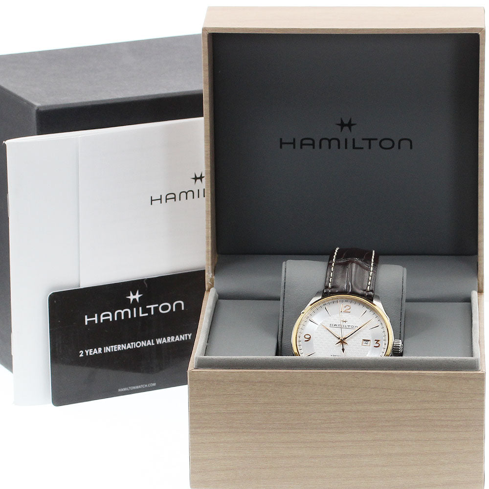 HAMILTON Jazzmaster Viewmatic H427250 Date Silver Dial Automatic Men's Watch_897433
