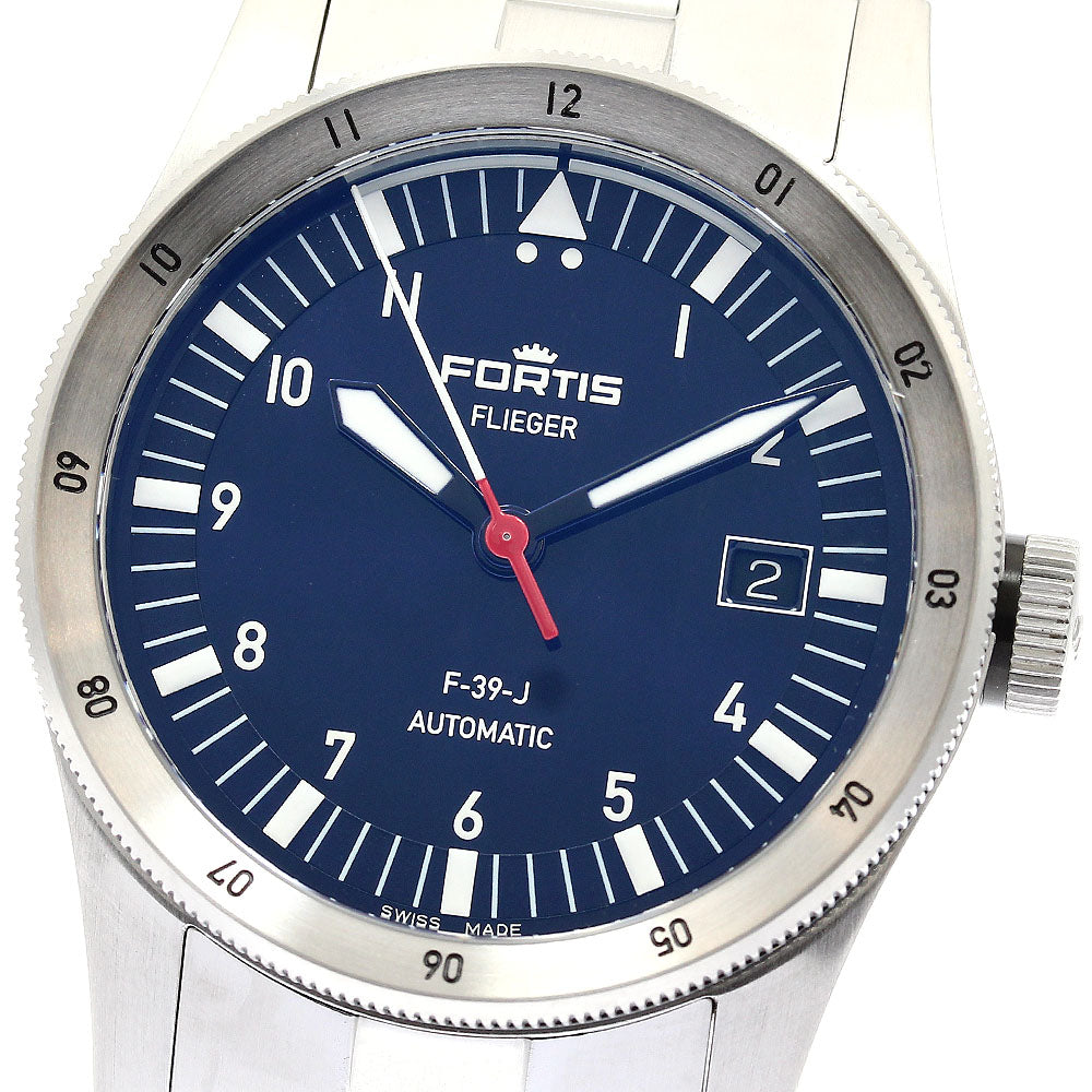 FORTIS Flieger F422.0007 F-39-J Date black Dial Automatic Men's Watch_897440