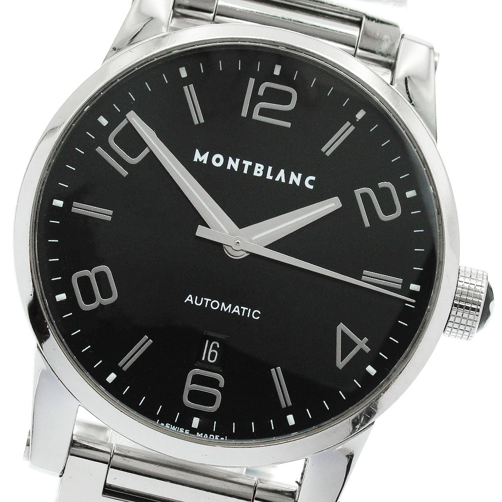 MONTBLANC Time walker 7070 Date black Dial Automatic Men's Watch_897456