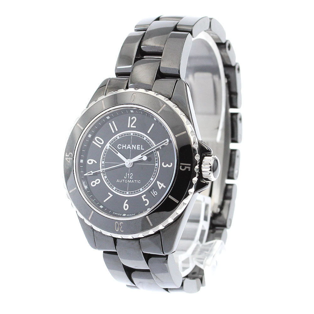 CHANEL J12 H5697 Black ceramic date black Dial Automatic Men's Watch_897458
