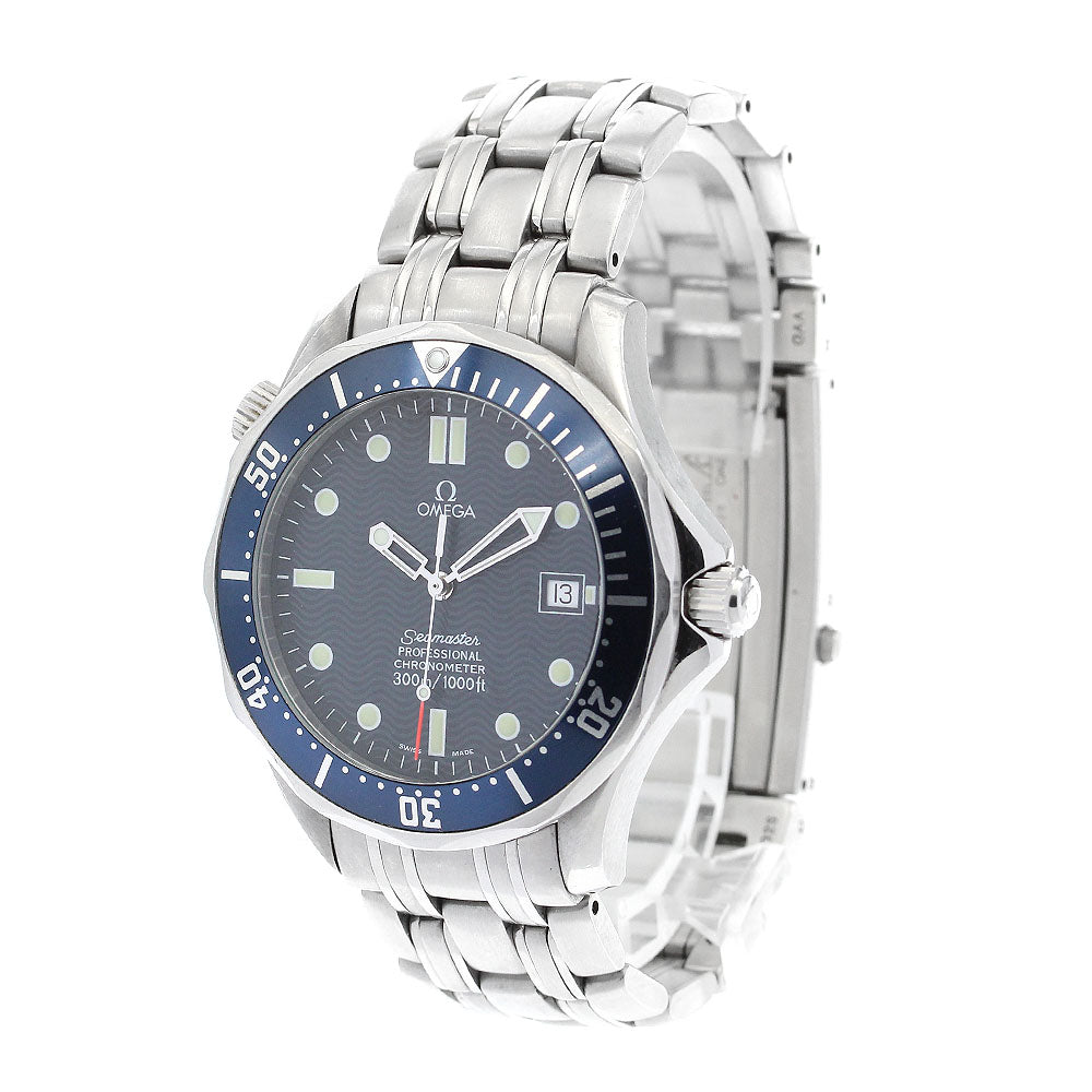 OMEGA Seamaster300 2531.80 Date Navy Dial Automatic Men's Watch_897459