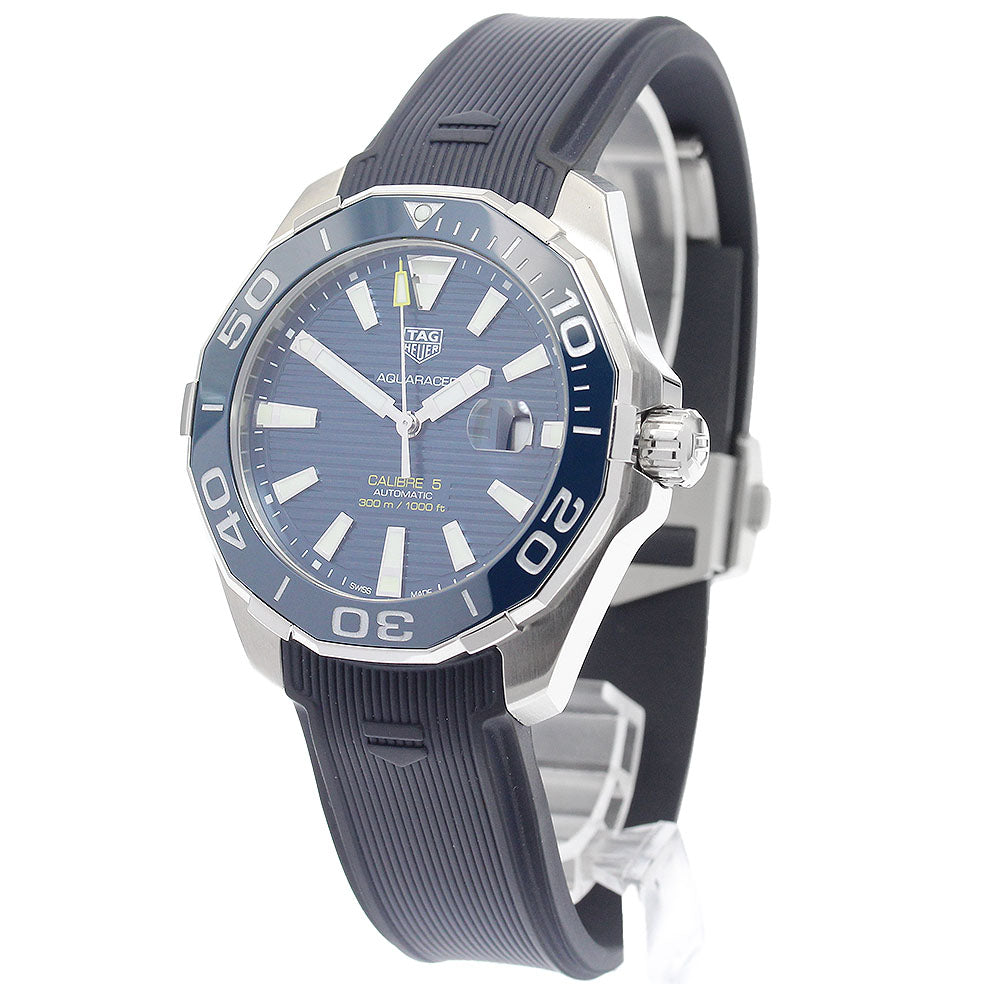 TAG HEUER Aqua Racer Caliber 5 WAY201B Date Navy Dial Automatic Men's_897482