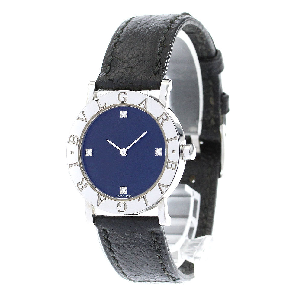 BVLGARI BVLGARIBVLGARI BB30SLD Date 4P diamond black Dial Quartz Boy's_897494
