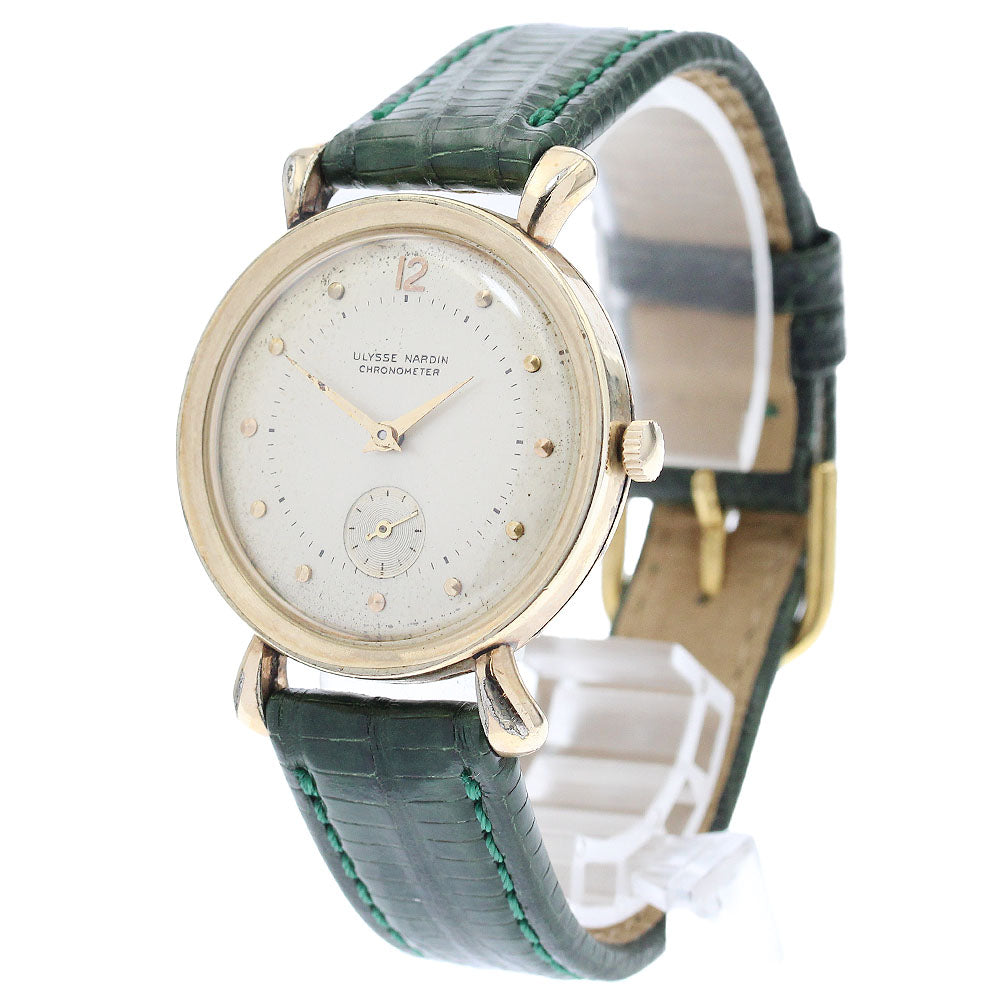 Ulysse Nardin Vintage Cal. Unknown Small Second Silver Dial Hand Winding Men's Watch_897679