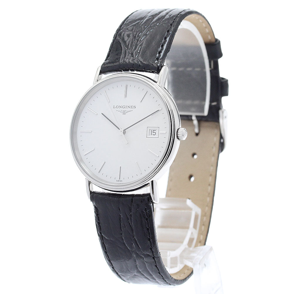 LONGINES Grand classic L4.720.4 Date white Dial Quartz Men's Watch_897827