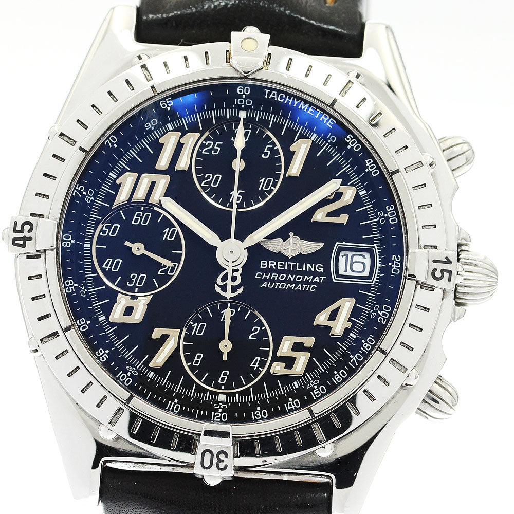 BREITLING Chronomat A13050.1 Chronograph black Dial Automatic Men's Watch_897837