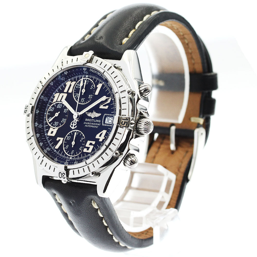 BREITLING Chronomat A13050.1 Chronograph black Dial Automatic Men's Watch_897837
