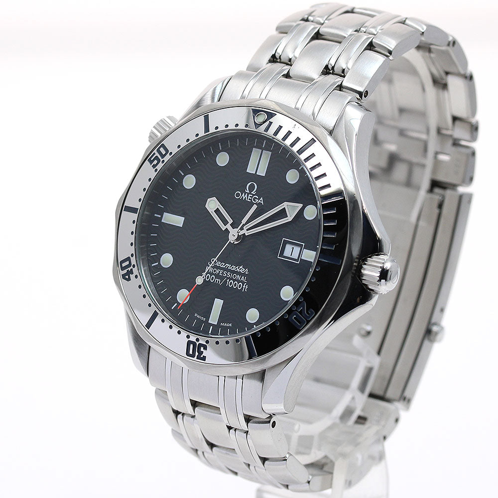 OMEGA Seamaster300 Professional 2542.80 Date Navy Dial Quartz Men's Watch_897851