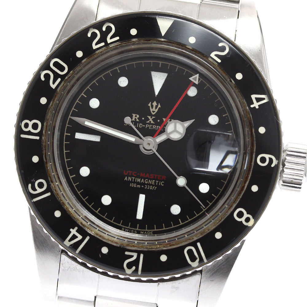R.X.W RXW UTC-MASTER GMT Black Bezel Automatic Men's Watch_897864
