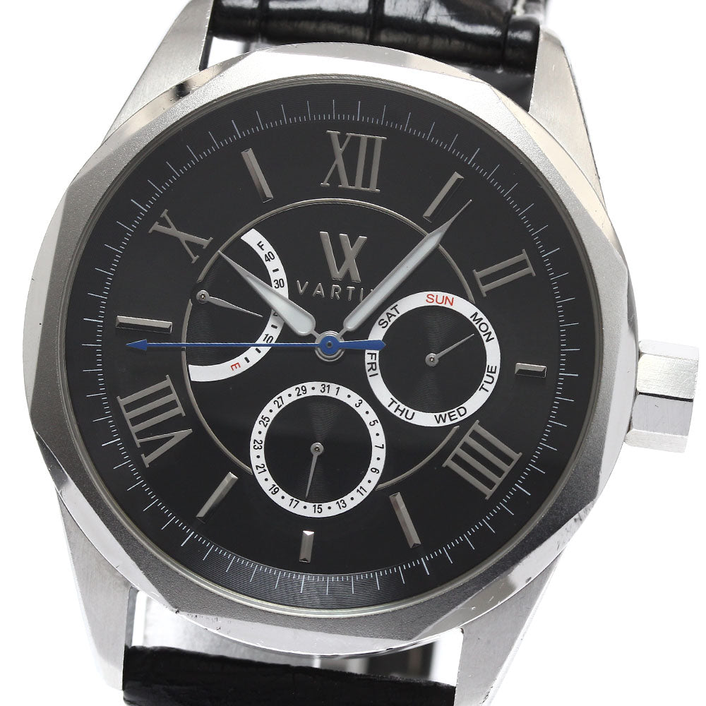VARTIX Alive PR01 Day-Date Power Reserve black Dial Automatic Men's Watch_897928