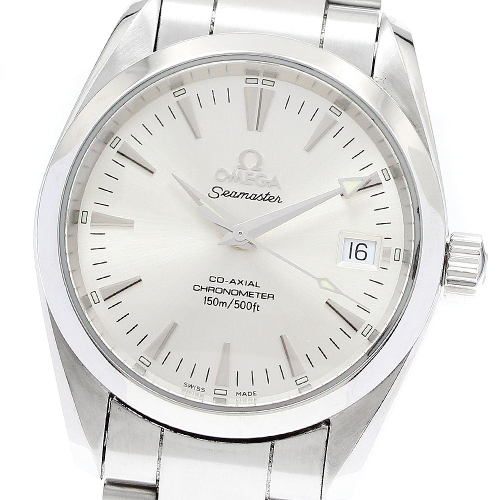 OMEGA Seamaster Aqua Terra 2504.30 Date Silver Dial Automatic Boy's Watch_898013