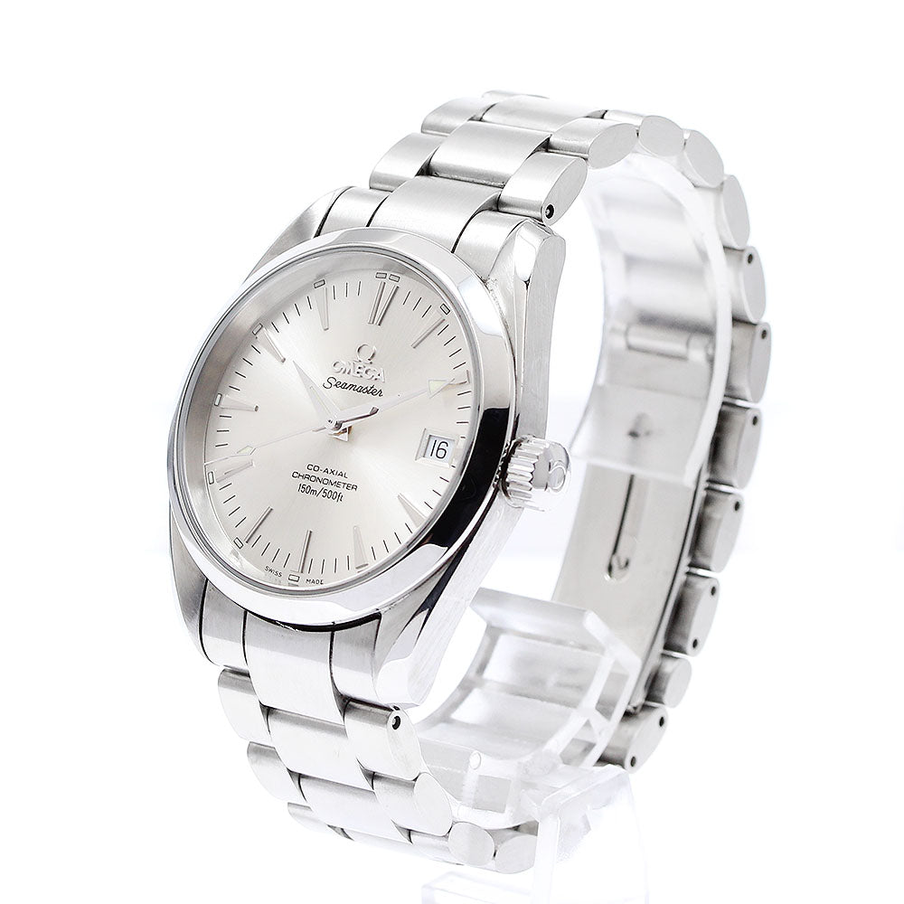 OMEGA Seamaster Aqua Terra 2504.30 Date Silver Dial Automatic Boy's Watch_898013