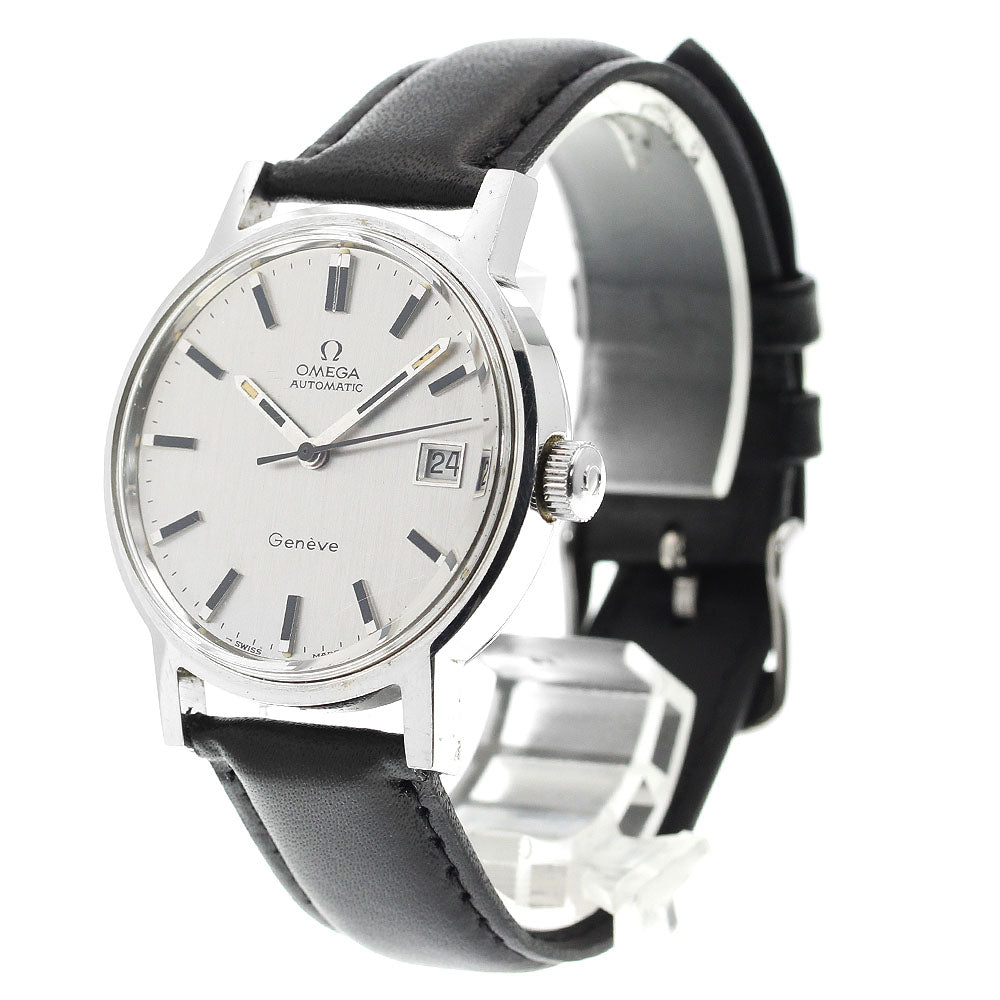 OMEGA Geneve 166.0098 Date Cal.1481 Silver Dial Automatic Men's Watch_898016