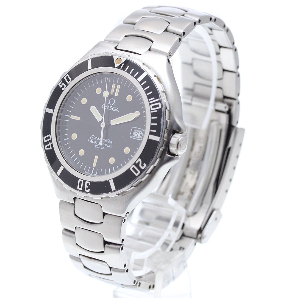 OMEGA Seamaster200 Date Black Dial Quartz Men's Watch_898026