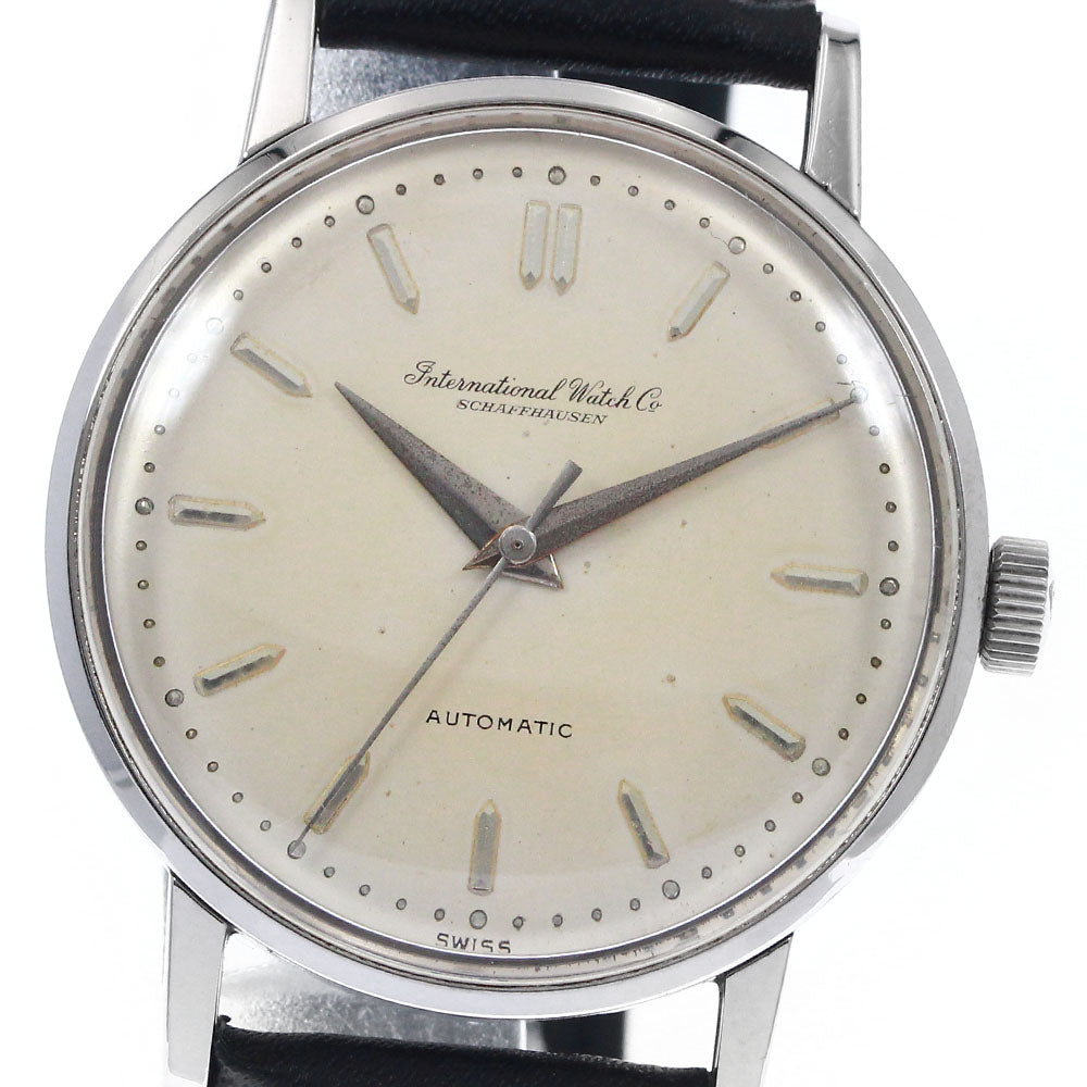 IWC SCHAFFHAUSEN Cal.853 Silver Dial Automatic Men's Watch_898032