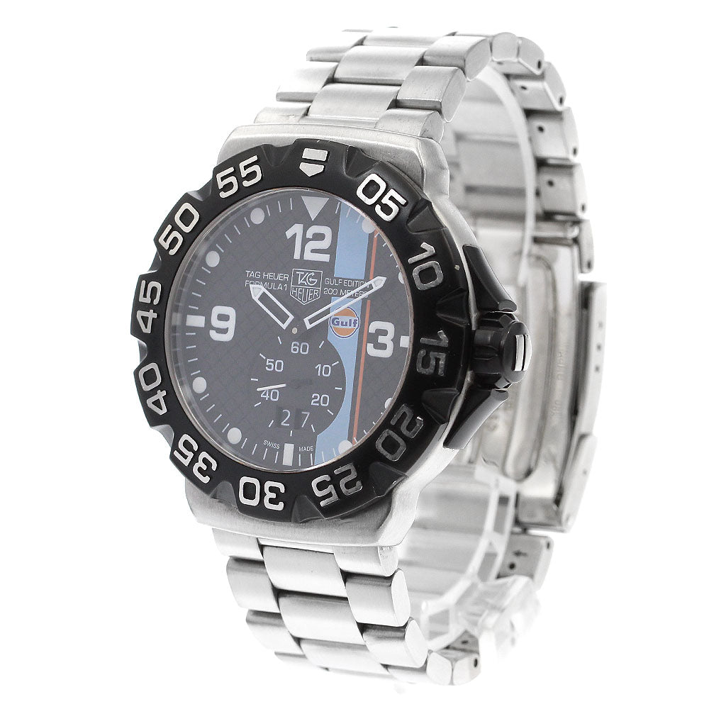 TAG HEUER Formula 1 Grand Date Gulf WAH1013 Date Quartz Men's Watch_898034