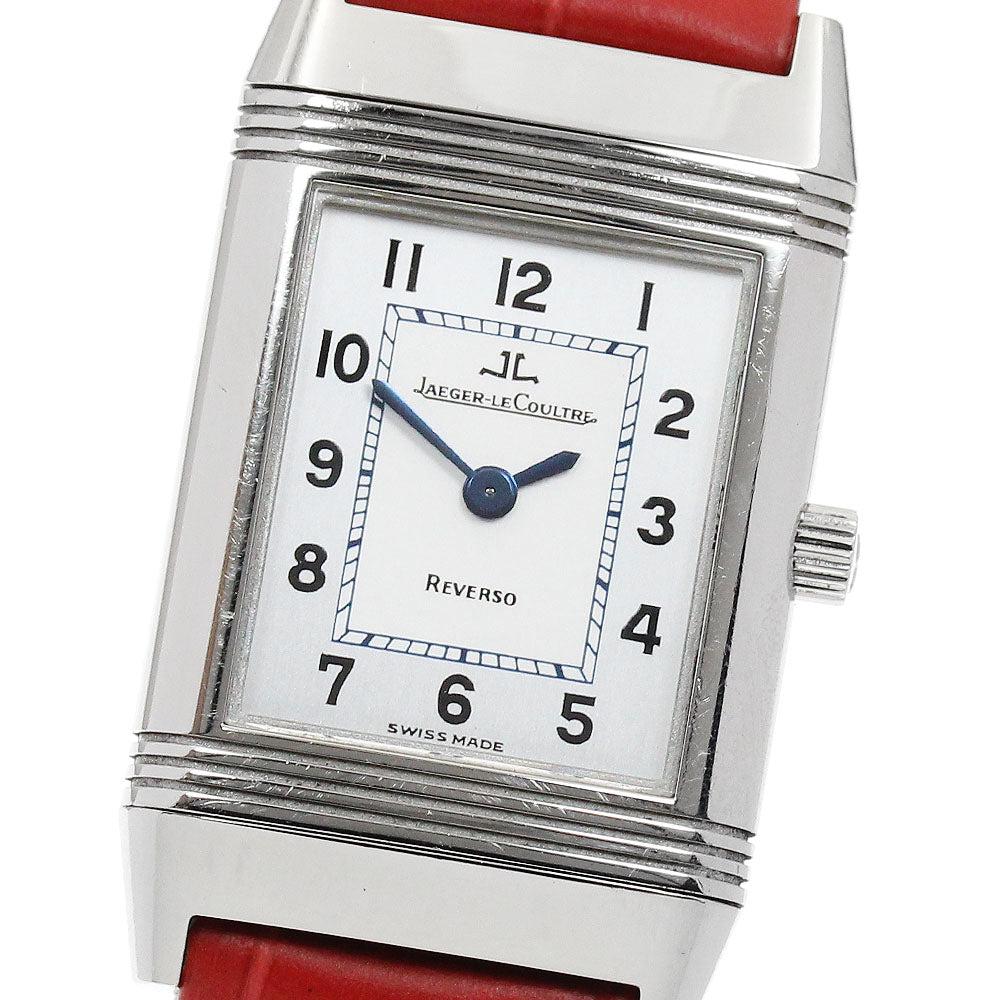 JAEGER-LECOULTRE Reverso 260.8.08/Q2618420 Silver Dial Quartz Ladies Watch_898042